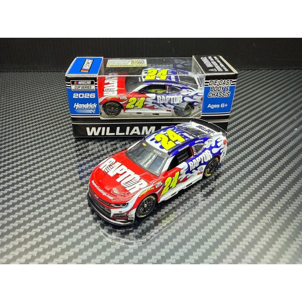 2026 William Byron 1:64 Raptor NASCAR Diecast